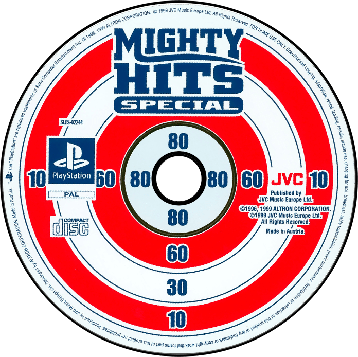 Mighty Hits media 8 for Playstation